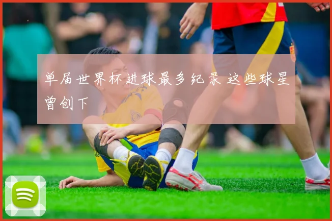 单届世界杯进球最多纪录 这些球星曾创下